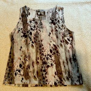 Chicos Easy Wear Animal Print Camisole